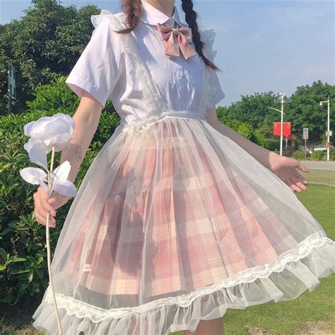 Pin On Cute Kawaii Dress And Skirt