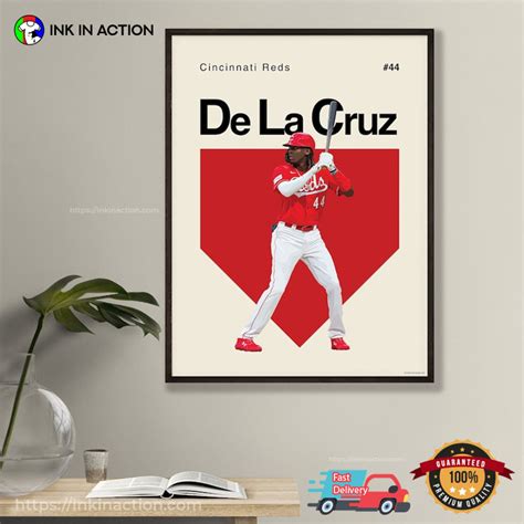 Cincinnati Reds Elly De La Cruz Poster - Print your thoughts. Tell your ...