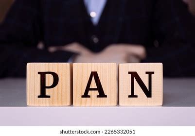 Word Pan Written On Wood Cube Stock Photo 2265332051 Shutterstock