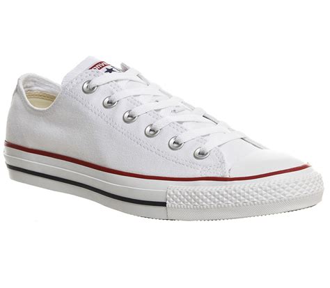 Converse All Star Low White Canvas Unisex Sports