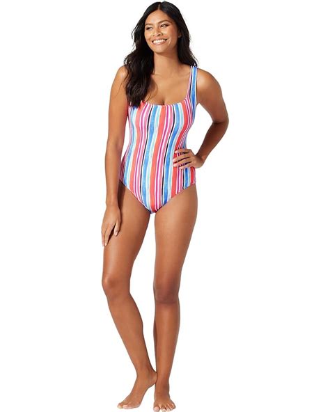 Women S Tommy Bahama Island Cays Oasis Reversible One Piece Zappos