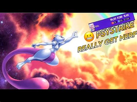 PSYSTRIKE MOVE REALLY GET NERF Pokémon unite MEWTWO GAMEPLAY YouTube