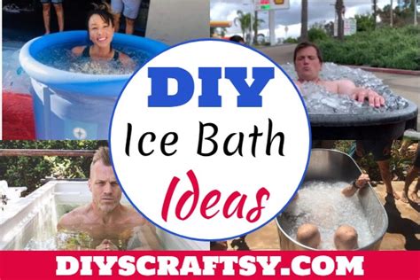 19 Diy Ice Bath Ideas For Customized Therapy Spots Diyscraftsy