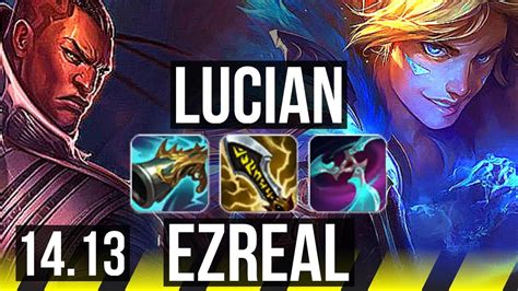 LUCIAN Thresh Vs EZREAL Zyra ADC 5k Comeback Legendary 900