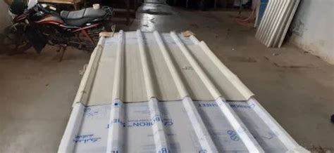 2 Mm Polycarbonate Roofing Sheet Dimensions 3X1 5 Feet At Best Price