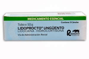 Droguería La Economía lidoprocto unguento tubo x 10 g