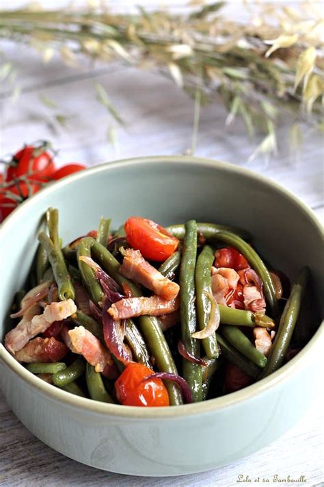 Po L E D Haricots Verts Aux Lardons Recette De Lolo Et Sa Tambouille