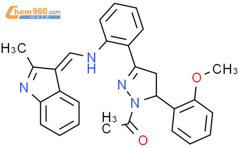 133381 40 5 2 1 Acetyl 5 2 Methoxyphenyl 4 5 Dihydro 1H Pyrazol 3 Yl