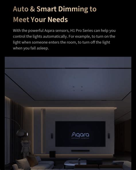 Aqara H1 Pro Recessed Pendant Track Light Official