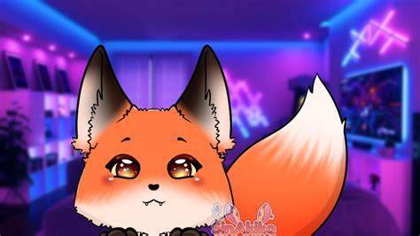 Vtuber Pngtuber Model Red Fox Etsy