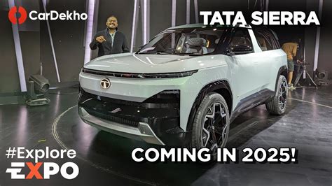 Tata Sierra The Legend Returns Again Auto Expo 2023