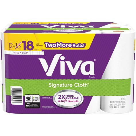 Viva Signature Cloth Paper Towels - Walmart.com