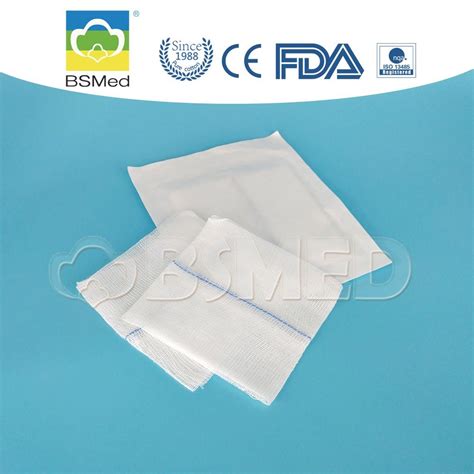 Disposable Sterile Or Non Sterile Safety Gauze Swab For Single Use For