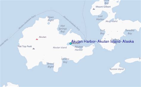 Akutan Harbor, Akutan Island, Alaska Tide Station Location Guide