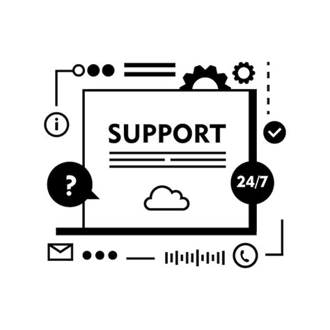 Premium Vector Customer Help Filled Icon Design Technical Support