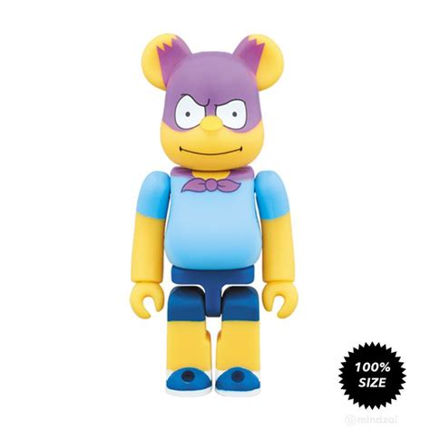 Bartman 100 Bearbrick By Medicom Toy X The Simpsons Simpson Bart