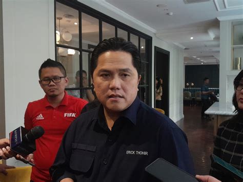 Erick Thohir Angkat Bicara Soal Usul Appi Agar Liga