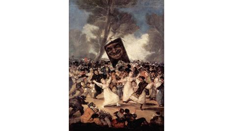 El Entierro De La Sardina Francisco De Goya Y Las Fiestas Populares