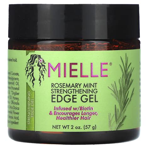 Mielle Rosemary Mint Strengthening Edge Gel 2 Oz 57 G