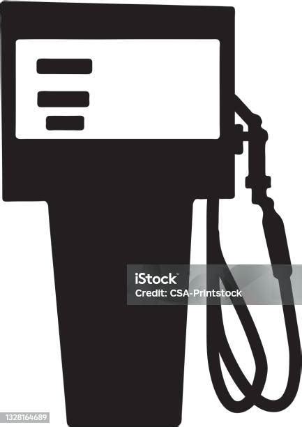 Gas Pump Stock Illustration Download Image Now Gas Gasoline Black