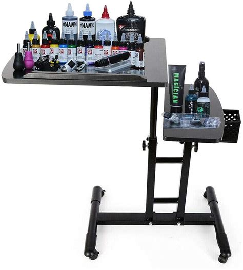 Tattoo Workstation Tablette De Tatouage Réglable Portable Portable