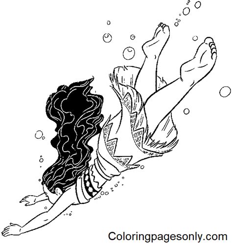 Tamatoa A Giant Coconut Crab Coloring Pages - Moana Coloring Pages ...