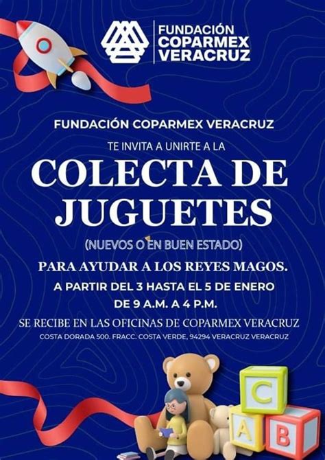 Coparmex Anuncia Colecta De Juguetes Para Ni Os En Veracruz Por D A De