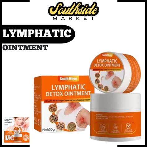 Original Lymphatic Detox Cream Neck Lymph Patch Anti Swelling Herbs