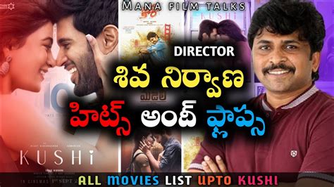 Director Shiva Nirvana Movies List Hit Flop Budget Collections