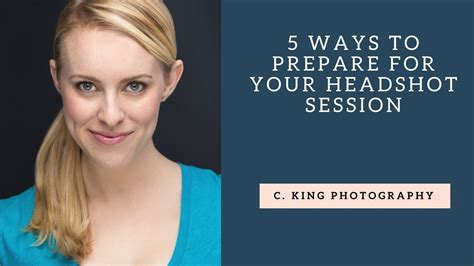 5 Ways To Prepare For Your Headshot Session Youtube