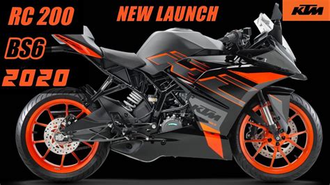 2020 KTM RC 200 BS6 Dual Channel ABS Launched In India On Road Price