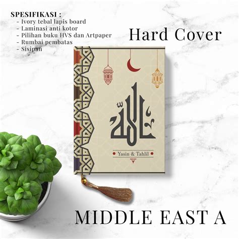 Jual CETAK BUKU YASIN DAN TAHLIL HARD COVER MIDDLE EAST Shopee