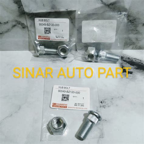 Jual Sap Baut Roda Hub Bolt Nut Grandmax Luxio Xenia Terios Taruna