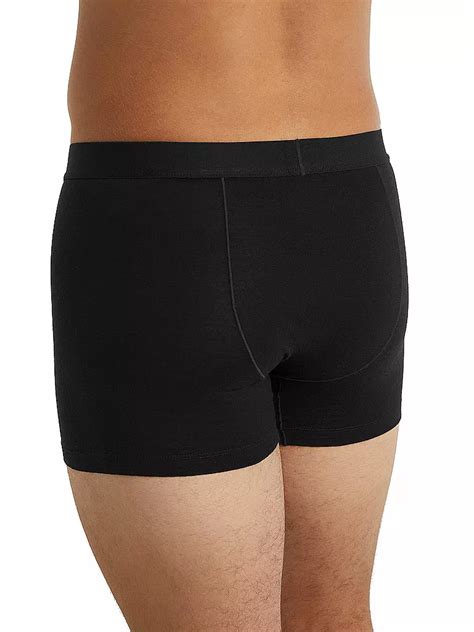 Icebreaker Herren Boxer Cool Lite™ Merino Anatomica Schwarz