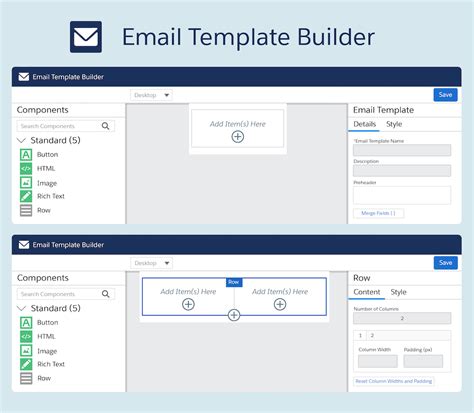 Lightning Email Template Builder