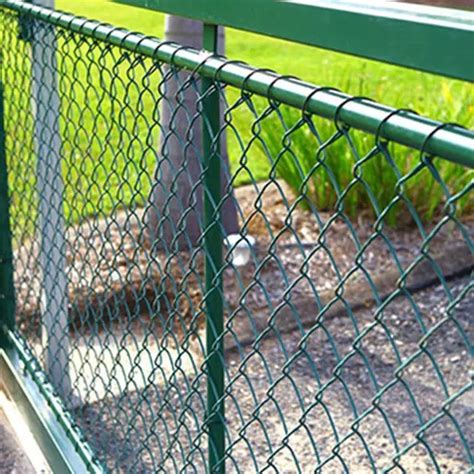 Diamond Mesh Chain Link Fence Pvc Coated Chain Link Fence Galvanized