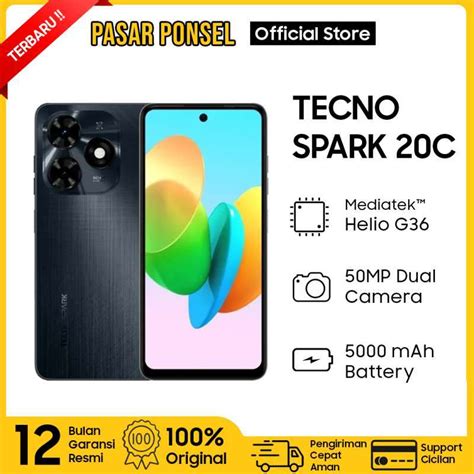 Jual Tecno Spark 20 8 128 Spesifikasi Original Murah Diskon Harga