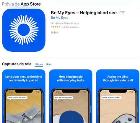 5 Aplicativos Que Podem Ajudar Deficientes Visuais Canaltech