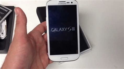 Unboxing Samsung Galaxy S3 White Youtube