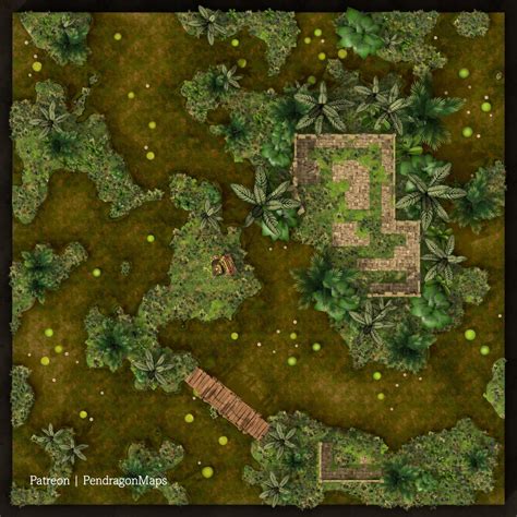 Black Dragon Lair 42x42 Rbattlemaps