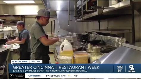 Greater Cincinnati Restaurant Week Starts Monday YouTube