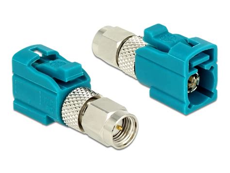 Delock Produkte 89639 Delock Adapter FAKRA Z Buchse SMA Stecker