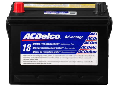 Acdelco Advantage Battery Bci Group Size 48 680 Cca 48s 55 Off