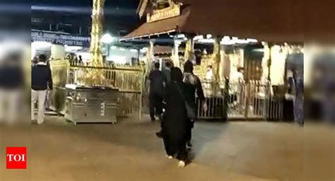 Sabarimala Issue Protests In Kerala As Two Women Enter Sabarimala