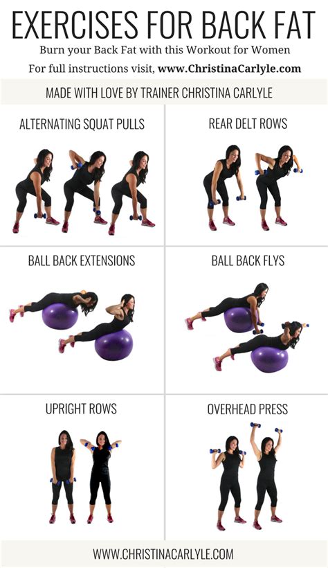 20++ Exercises to get rid of back fat six pack abs | dailyabsworkouttips