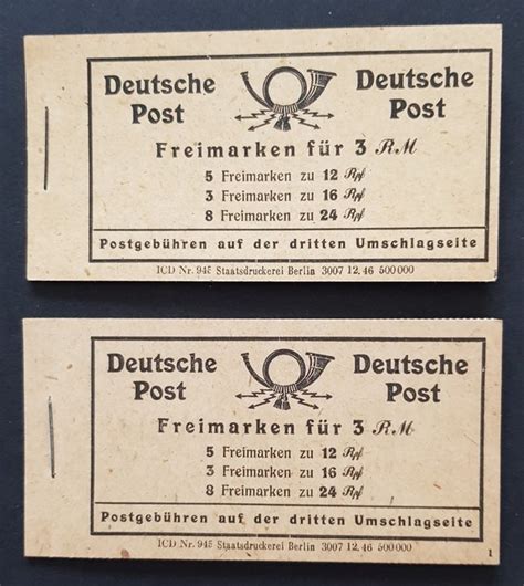 Allied Occupation Germany X Stamp Booklet Catawiki