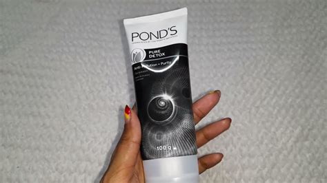 Ponds Pure Detox Anti Pollution Purity Face Wash With Activated