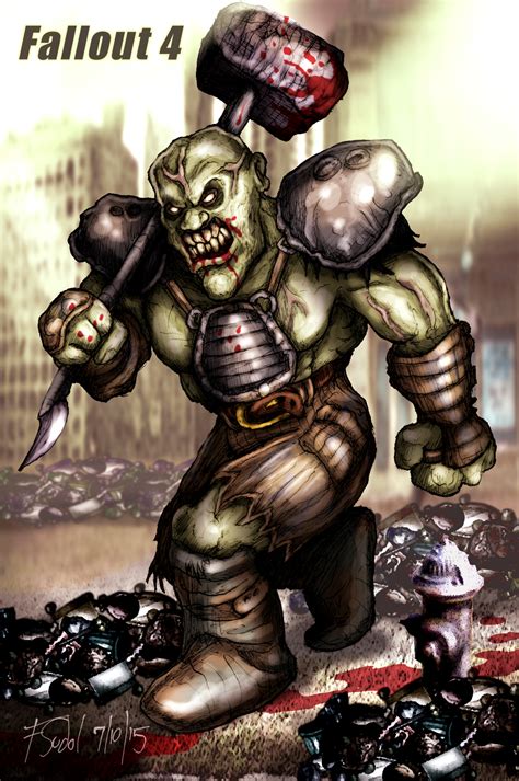 Fallout 4 Super Mutant by FSudol on DeviantArt