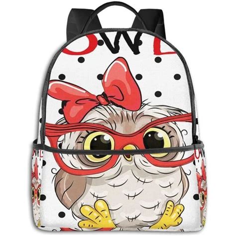 Sac Dos Enfant Hibou Multicolore Son Mat Riau Durable Est