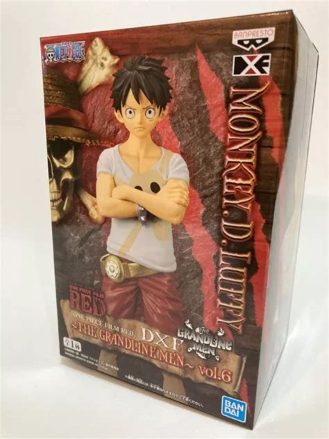 ONE PIECE FILM RED Luffy Figure DXF THE GRANDLINE MEN Vol 6 Banpresto